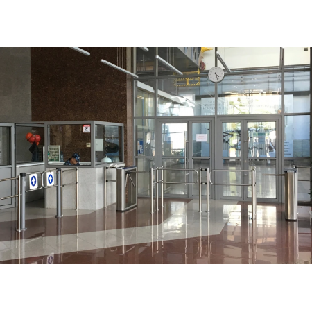 PERCo Калитка автоматическая WMD-05S со створкой AG-900 PERCo Калитка автоматическая WMD-05S со створкой AG-900