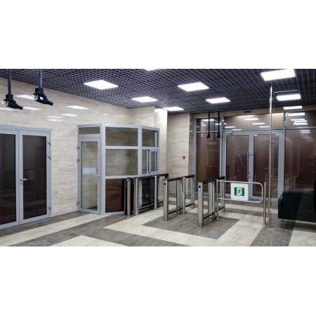 PERCo Скоростной проход ST-11 с распашными створками и встроенным картоприемником PERCo Скоростной проход ST-11 с распашными створками и встроенным картоприемником